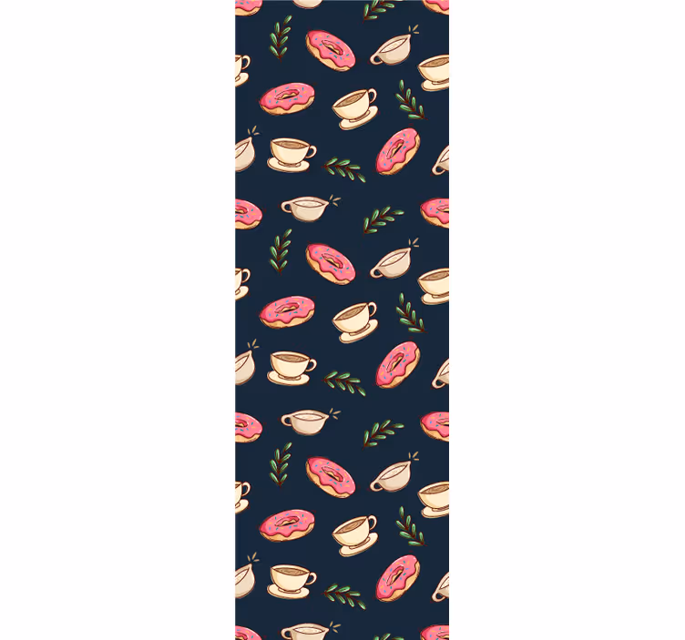 Breakfast Motif kitchen wallpaper - TenStickers