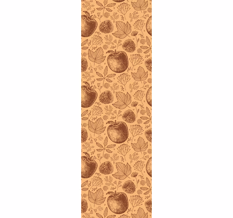 Autumnal Foliage Pattern nature wallpaper - TenStickers