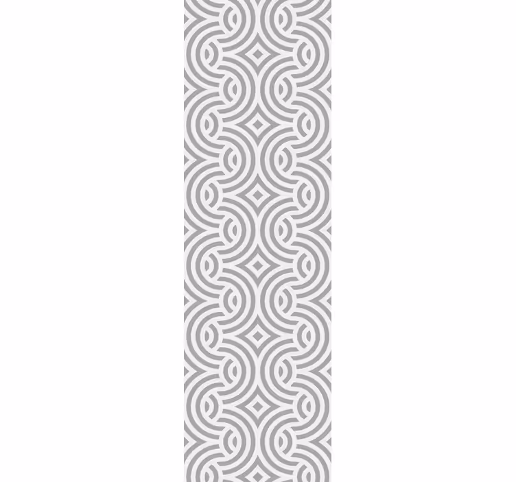 3D white waves Home Office Wallpaper - TenStickers