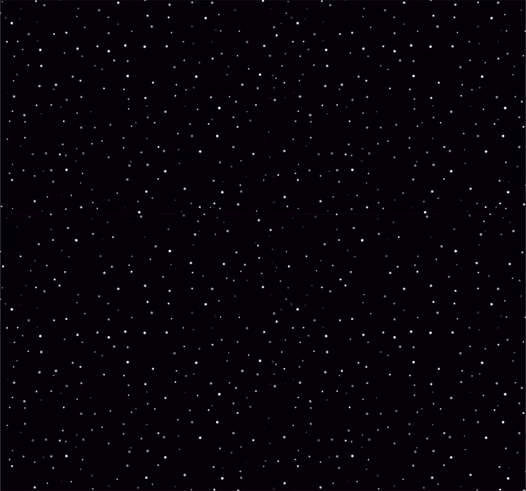 Stary sky star wallpaper - TenStickers