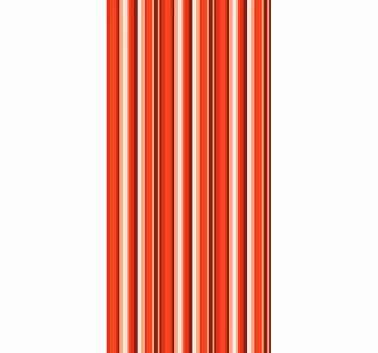 Striped Bedroom Accent wallpaper vertically striped - TenStickers