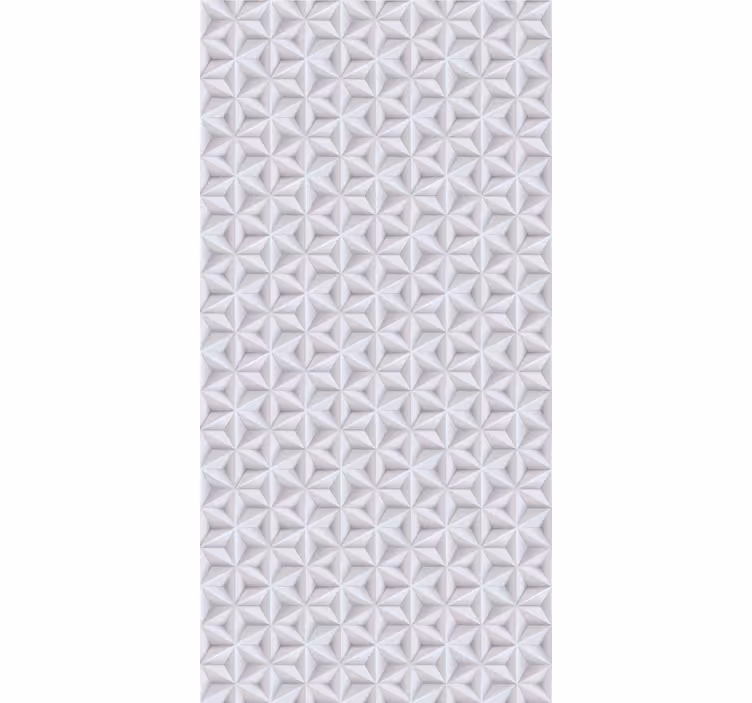 Geometric Embossing wallpaper geometric - TenStickers