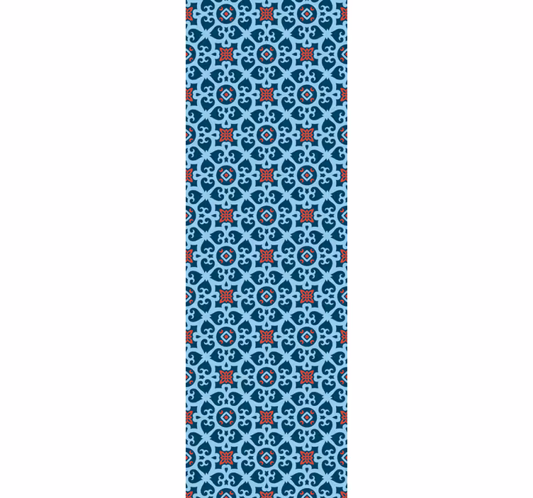 Patterned Tiles tile effect wallpaper - TenStickers