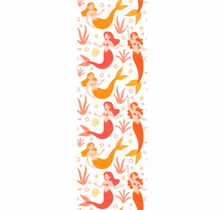 Mythical Sea Dancers butterflies wallpaper - TenStickers