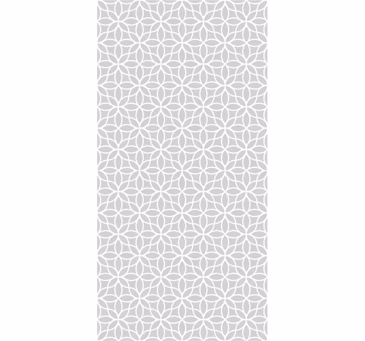 Gray and white modern pattern striped wallpaper - TenStickers