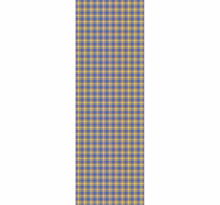 Geometric Plaid Pattern wallpaper squares - TenStickers