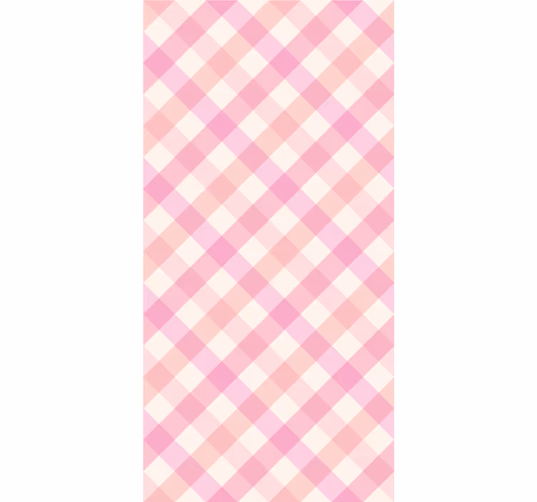 Checkered Pastel wallpaper squares - TenStickers