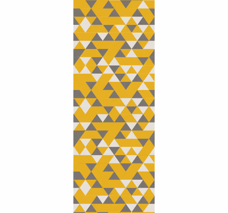 Geometric Triangle Ensemble wallpaper geometric - TenStickers