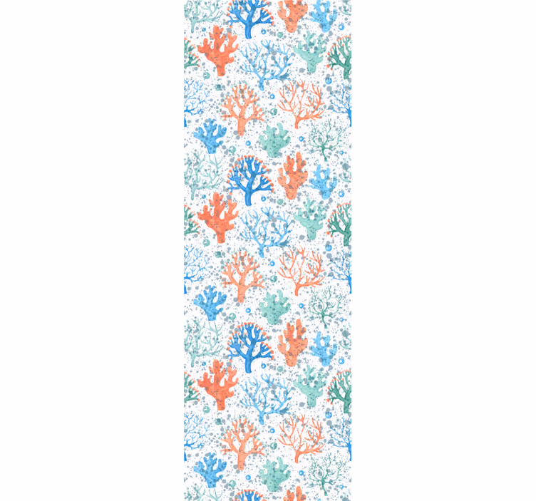 Coral Reef Imprint nature wallpaper - TenStickers