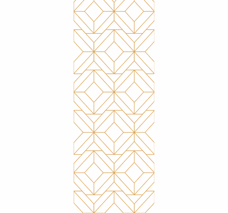 Geometric Cubes wallpaper geometric - TenStickers