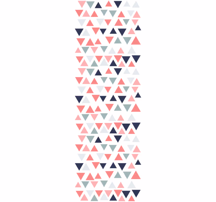 Geometric Triangle Motif wallpaper geometric - TenStickers