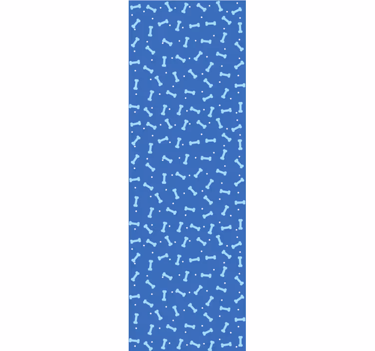 Geometric Bone Motif cute dog wallpaper - TenStickers