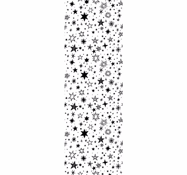 Starry Night Accent star wallpaper - TenStickers
