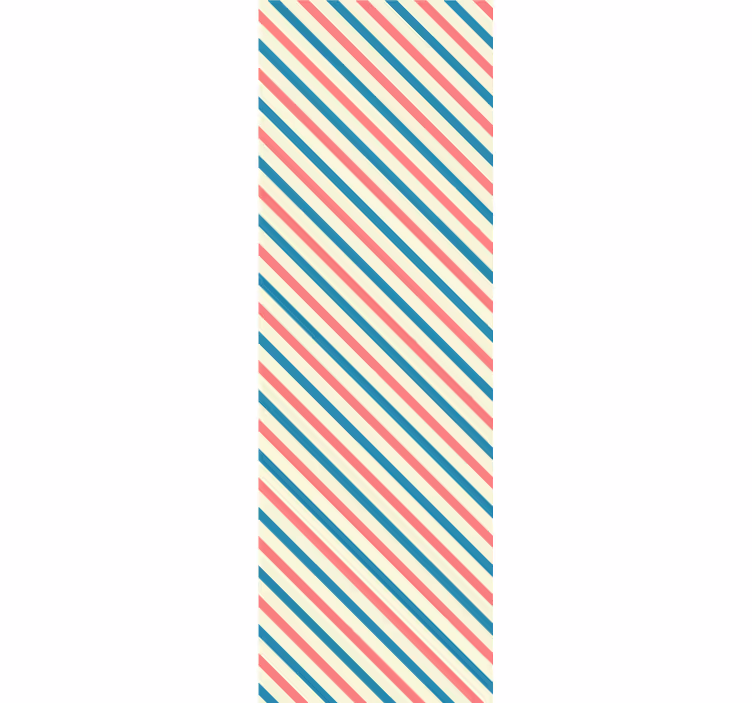 Diagonal Striped Pattern wallpaper striped - TenStickers