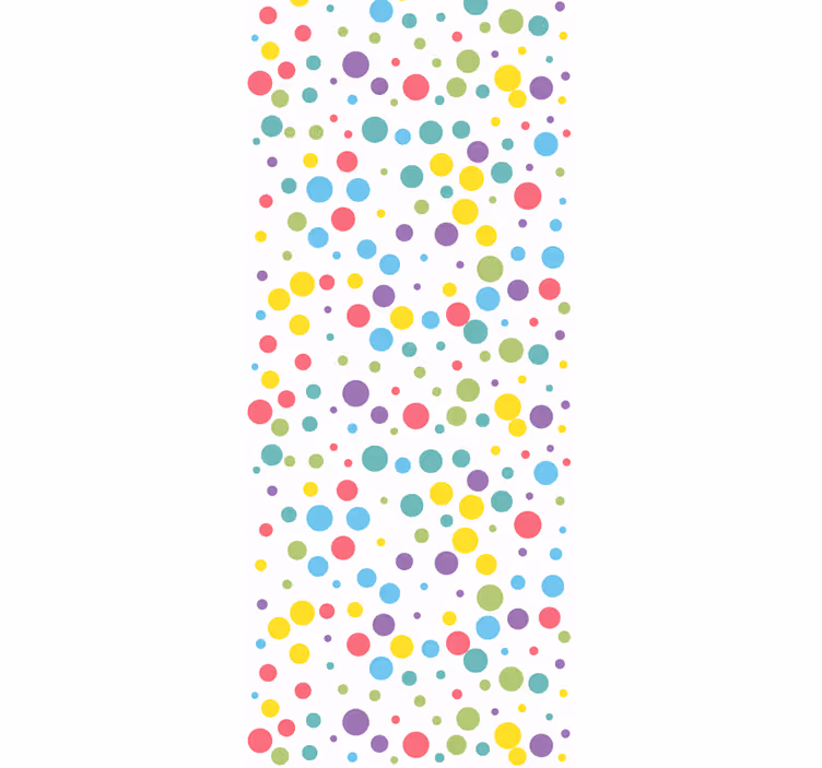 Polka Dot Explosion polka dots wallpaper - TenStickers