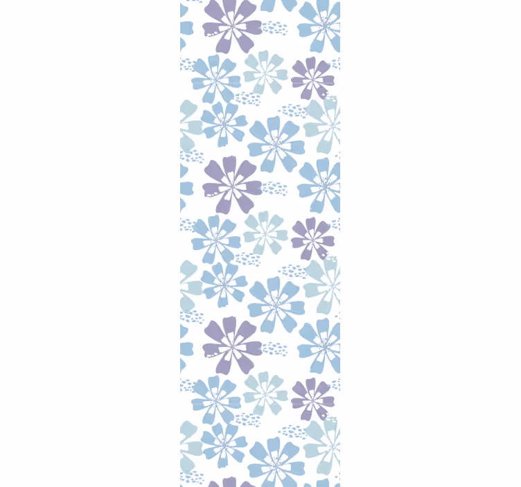Floral Pattern Theme flowers wallpaper - TenStickers