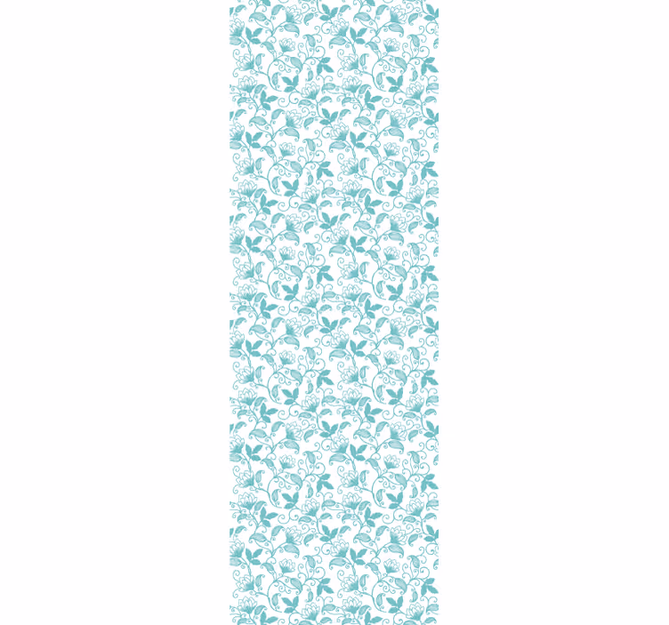 Ornate Scrolls leaves wallpaper - TenStickers
