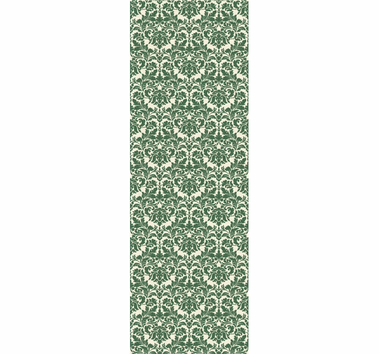 Ornate Botanical floral wallpaper - TenStickers