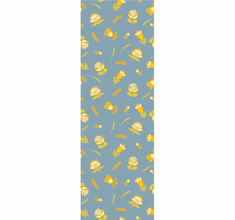 Floral Delight flowers wallpaper - TenStickers