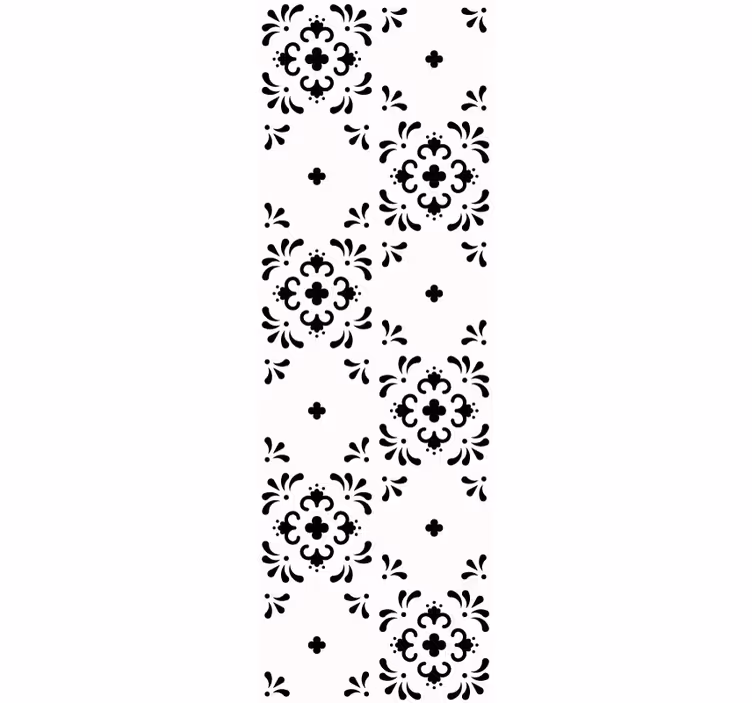 Floral Ornament floral wallpaper - TenStickers