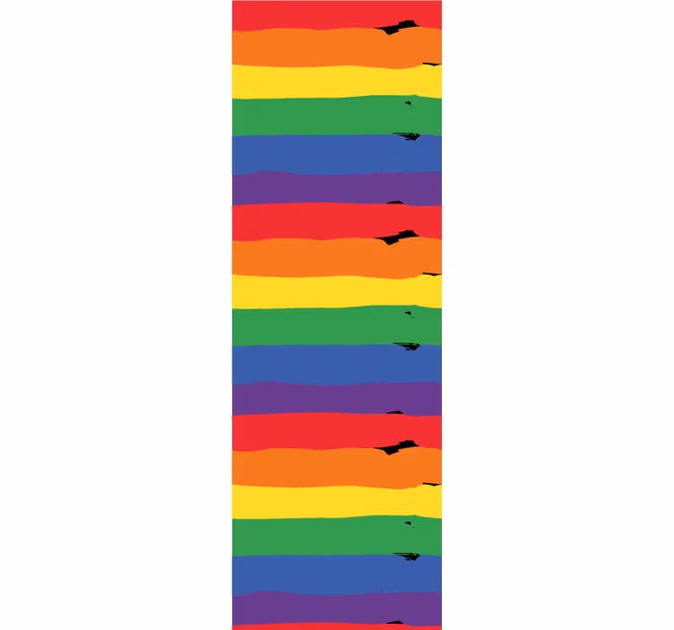 Rainbow Striped Background wallpaper striped - TenStickers