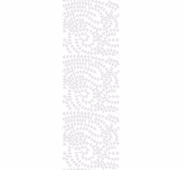 Intricate Line Patterns leaves wallpaper - TenStickers