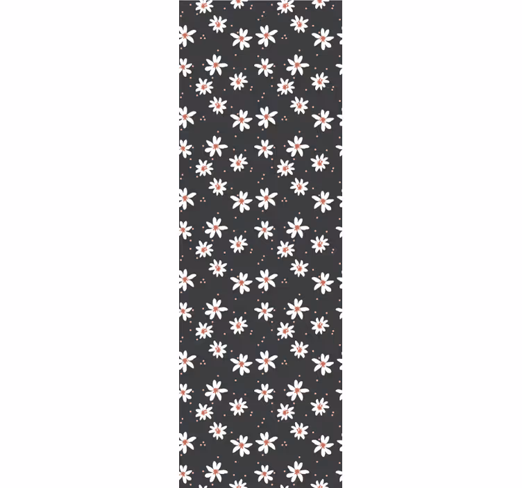 Floral Pattern Repeat flowers wallpaper - TenStickers
