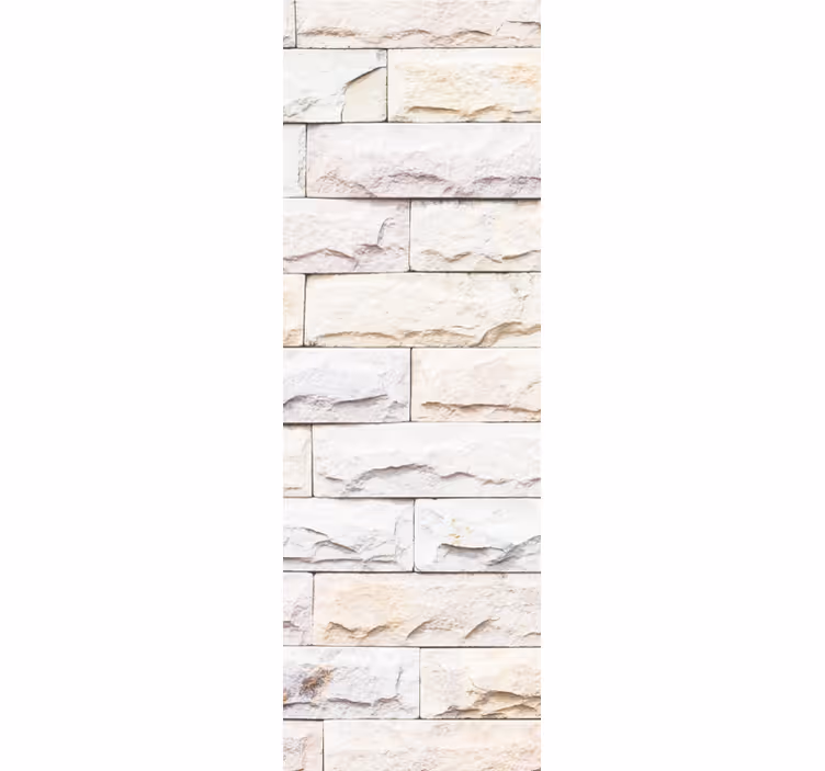 Faux Brick Facade bricks wallpaper - TenStickers
