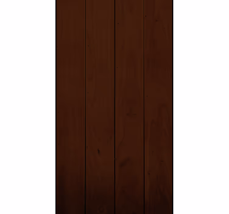 Raw brown planks pattern Wood Effect  Wallpaper - TenStickers