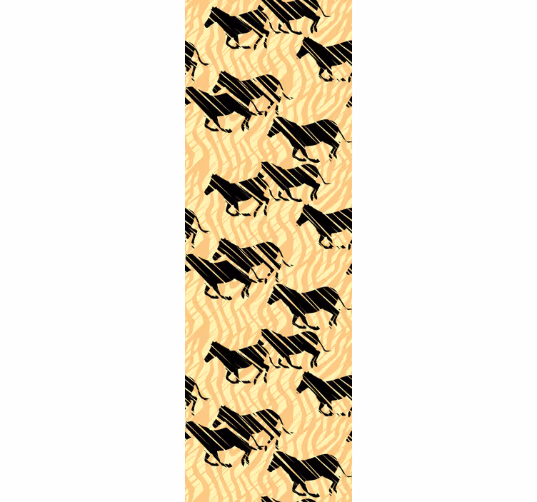 Zebra Pattern Motif animals wallpaper - TenStickers