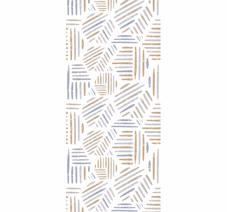 Abstract Linear Pattern wallpaper geometric - TenStickers