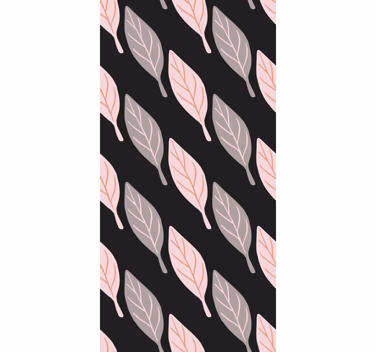 Elegant Foliage Pattern leaves wallpaper - TenStickers