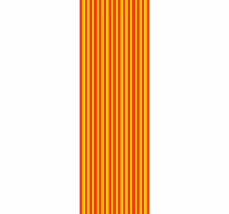 Vibrant Stripes wallpaper vertically striped - TenStickers