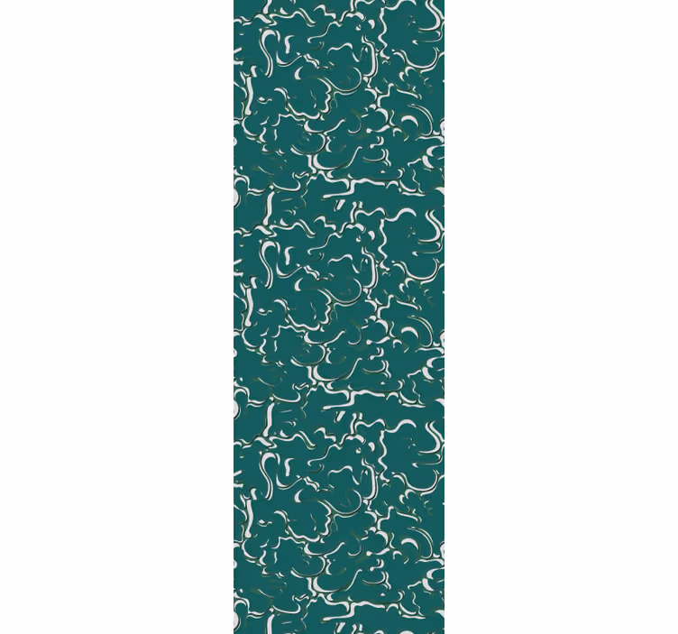 Abstract Swirls wallpaper geometric - TenStickers
