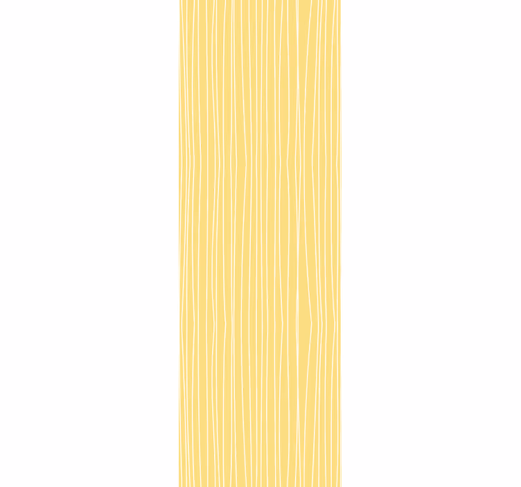 Cursive grid pastel yellow pattern wallpaper - TenStickers