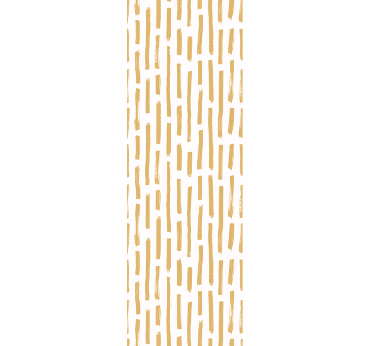 Brown brush strokes modern pattern wallpaper - TenStickers