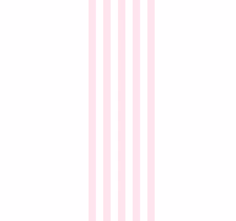 Nordic pink and white vertical wallpaper - TenStickers