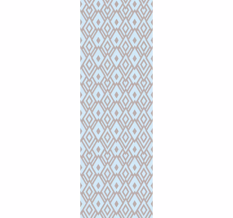 Geometric Diamond Motif wallpaper geometric - TenStickers