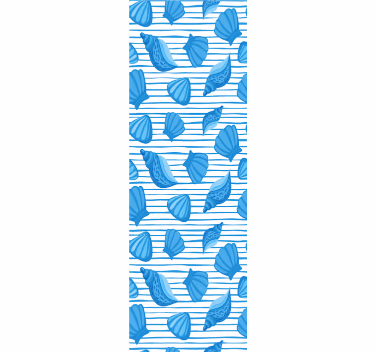 Seashell Patterns nature wallpaper - TenStickers