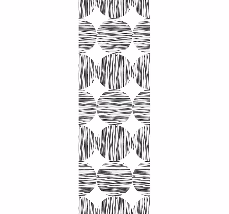 Zebra Pattern Stripes wallpaper zebras - TenStickers