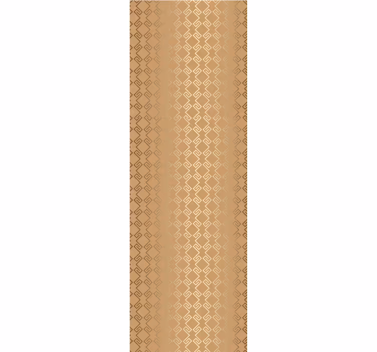 Eclectic style art deco gold columns wallpaper - TenStickers