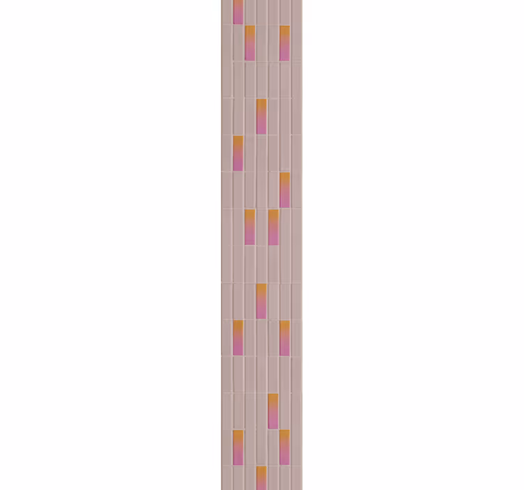 Gradient Geometric Pattern tile effect wallpaper - TenStickers