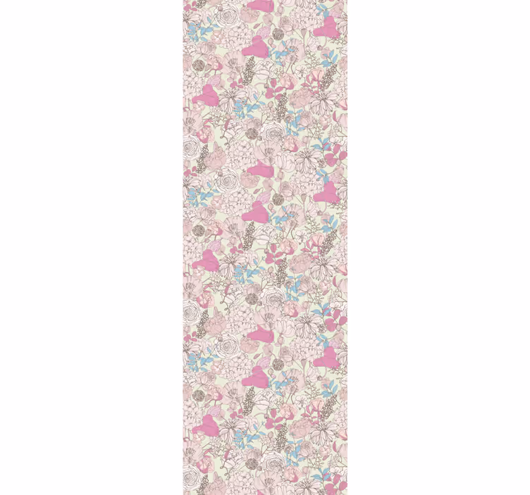 Floral wallpaper vintage classic garden design - TenStickers