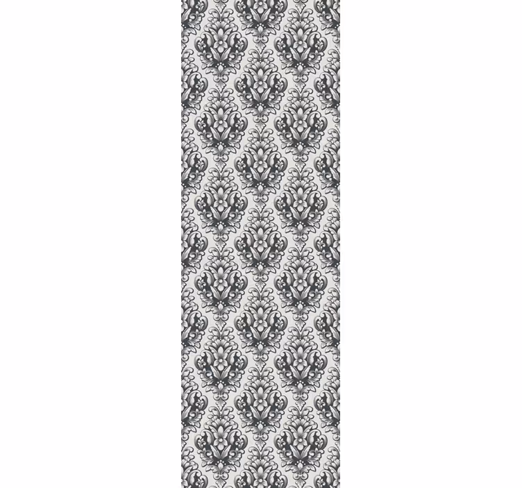 Graceful Botanical Forms baroque wallpaper - TenStickers