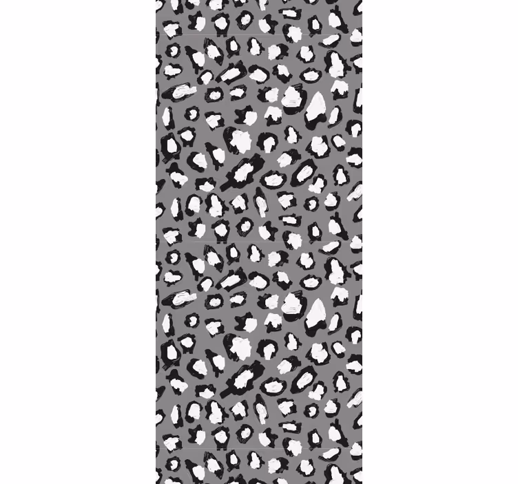 Textured Animal Prints leopard print wallpaper - TenStickers