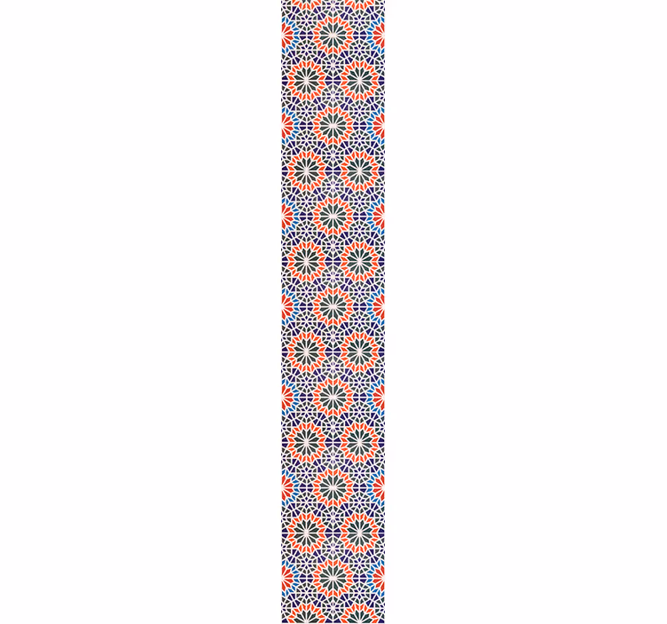 Cool colourful tiles  modern wallpaper - TenStickers