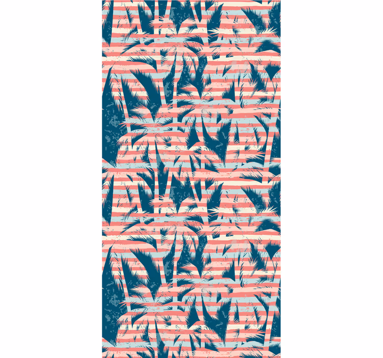 Palm Tree Patterns nature wallpaper - TenStickers
