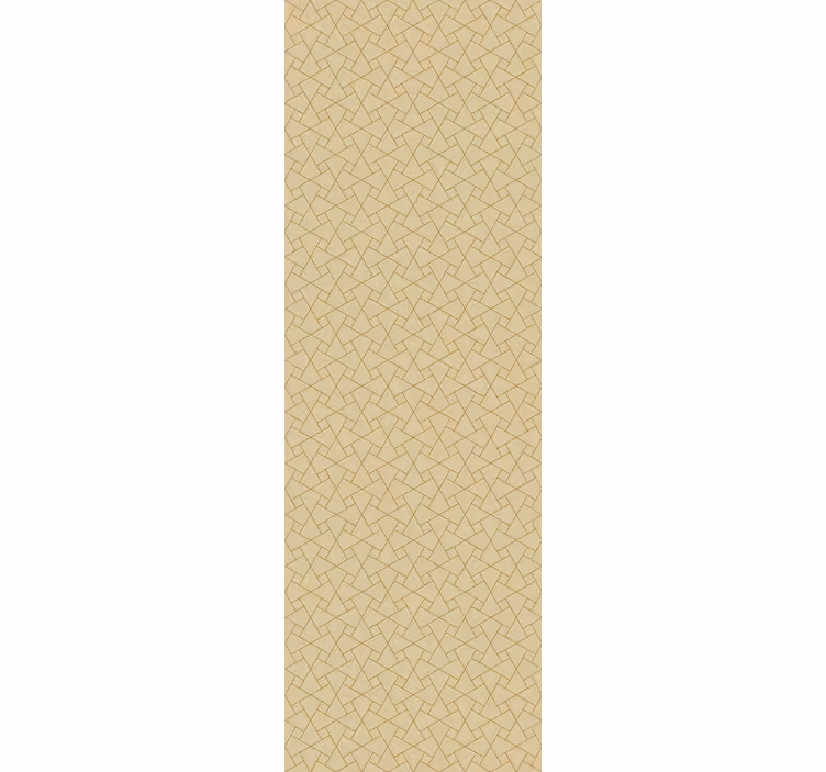Intersecting Lines Pattern wallpaper geometric - TenStickers