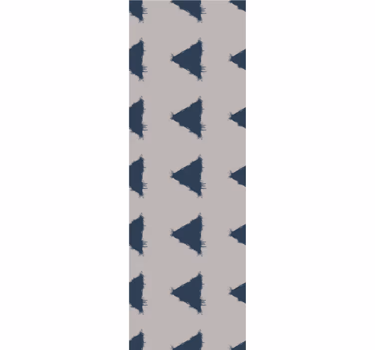 Modern geometric print triangles wallpaper - TenStickers