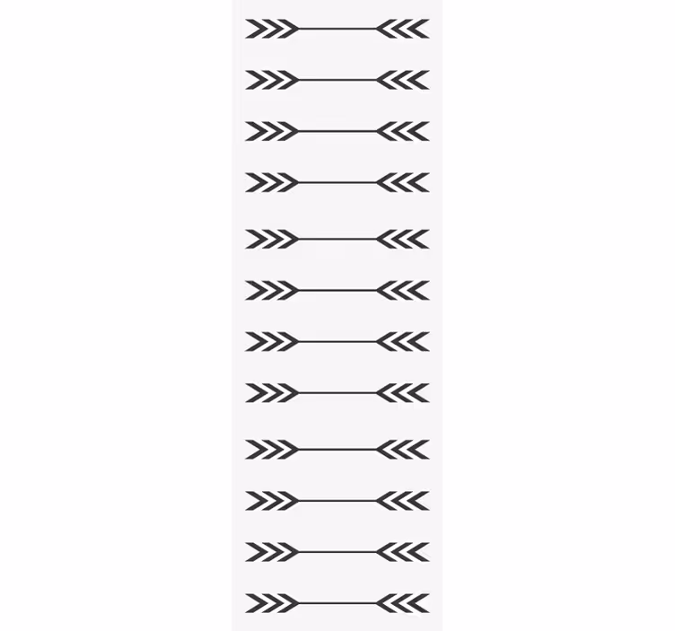 Minimalistic arrows pattern modern wallpaper - TenStickers